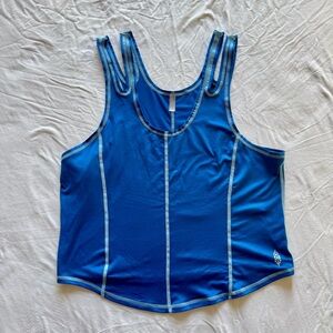 Free People Movement Women’s Blue Alethic Tank Top - Size L